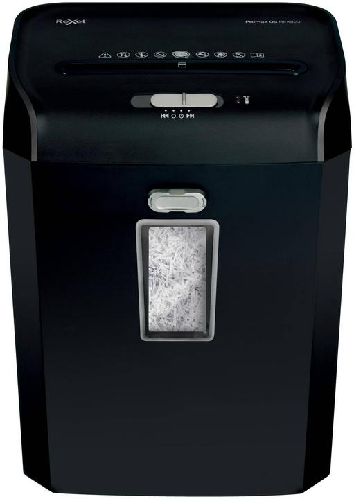 Image du produit Rexel Destructeur de documents Promax QS REX823 P-4, 8 pages (Coupe de particules)