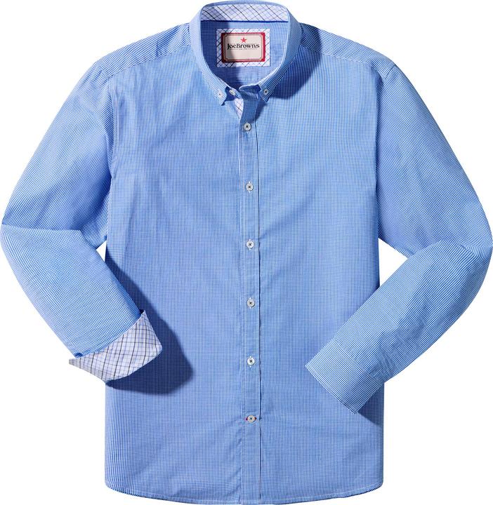 Produktbild Joe Browns Gingham Shirt with Button-Down Collar (S)