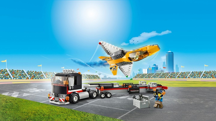 Immagine prodotto LEGO Jet Transporter per spettacoli aerei (60289, LEGO City)