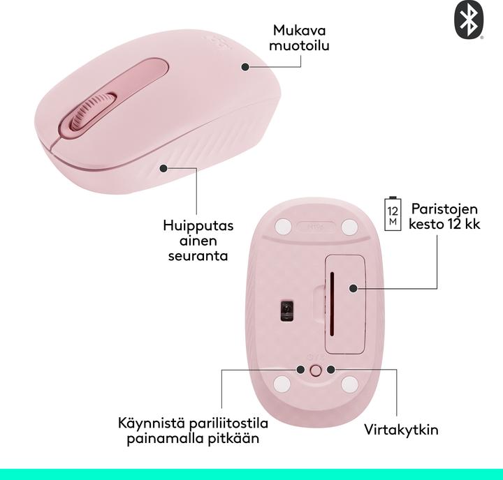 Actual product image Logitech M196 BLUETOOTH MOUSE (Wireless)
