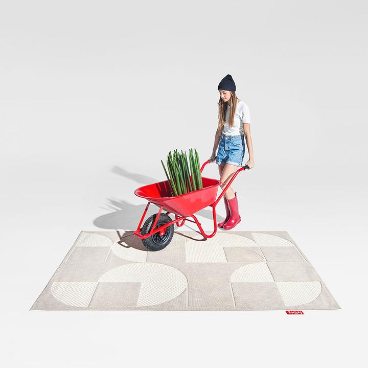 Actual product image Fatboy Carpretty Petit Jigsaw Cream/White (160 x 230 cm)