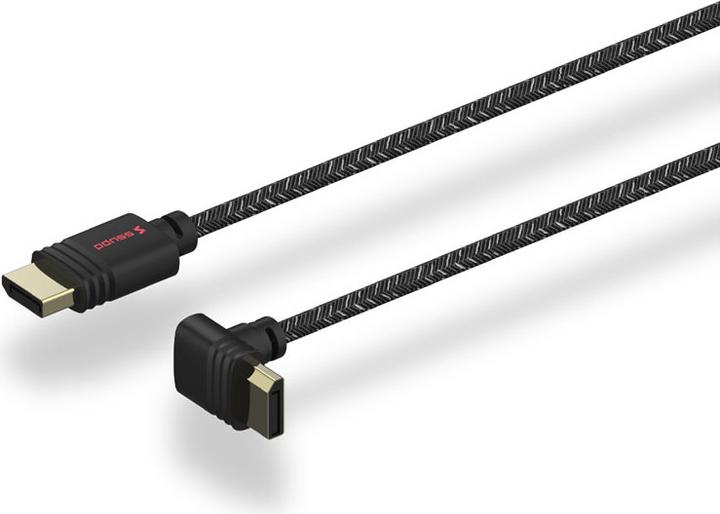 Produktbild Ssupd DisplayPort-Kabel, gewinkelt (2 m)