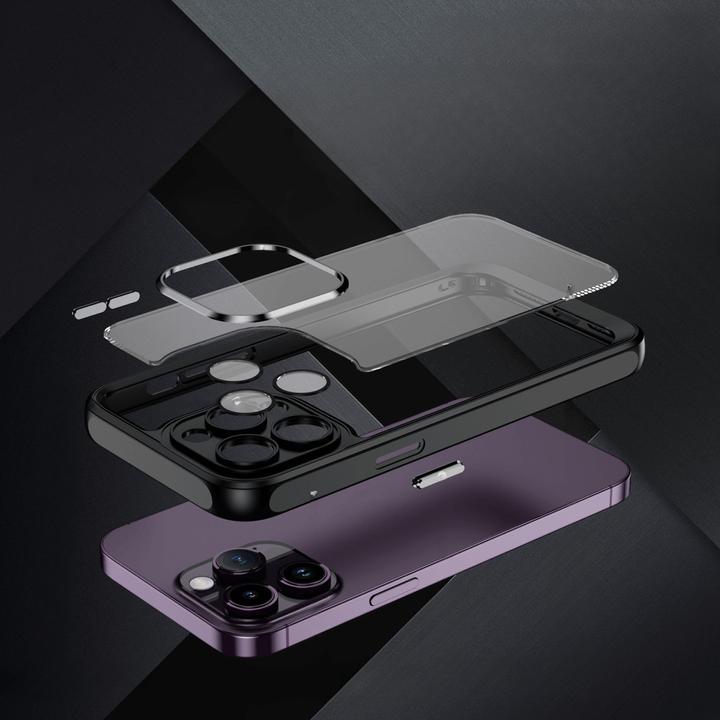 Produktbild Cover-Discount iPhone 15 Pro - Hülle mit Kameraschutz schwarz (Apple iPhone 15 Pro)