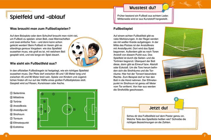 Produktbild Kozinowski:Fussball Mein Wissensbuch (Deutsch, Jonas Kozinowski, 2025)