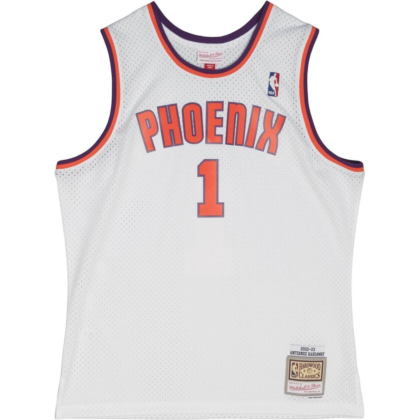 Mitchell & Ness, Uomini, Maglietta sportiva, Maglia alternativa Phoenix NBA Suns (S), Bianco, S
