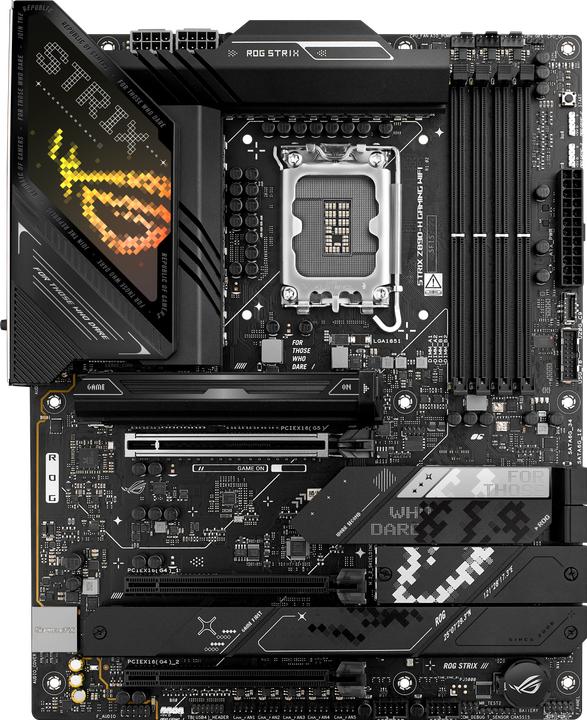 Produktbild ASUS ROG STRIX Z890-H GAMING WIFI (LGA 1851, Intel Z890, ATX)