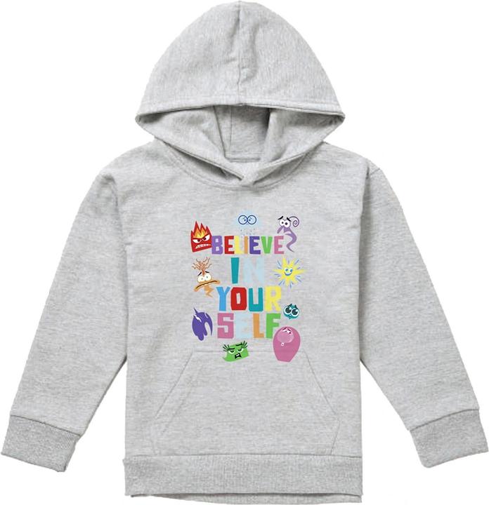 Produktbild Inside Out Believe In Yourself Kapuzenpullover meliert (128)