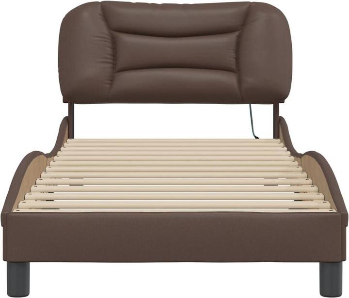 Immagine prodotto VidaXL Struttura del letto con similpelle a LED (90 x 200 cm)