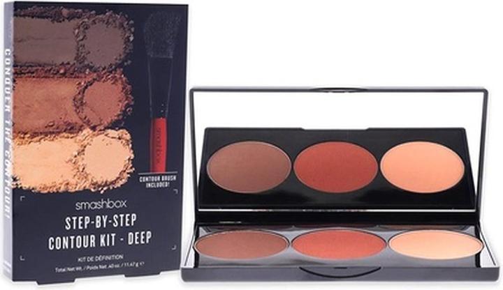 Smashbox Step-by-Step Contour Set Deep (Cyclone, Bronzer, Highlighter, 113.40 g)