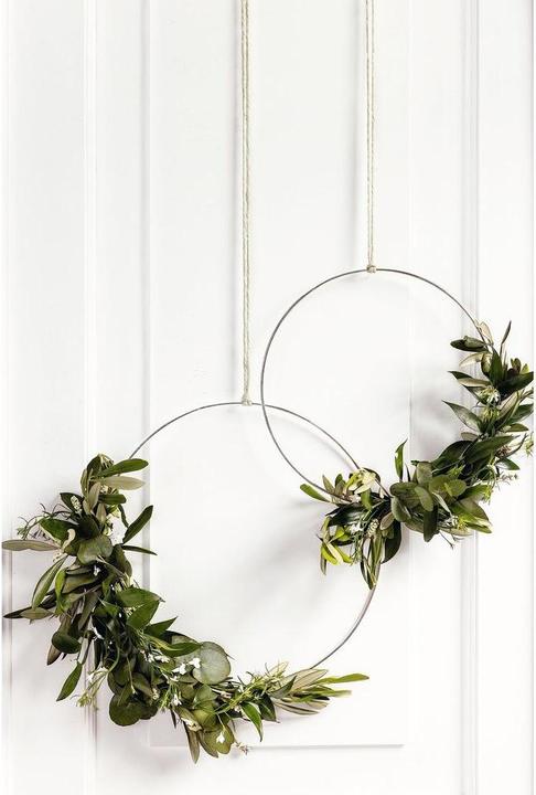 Produktbild Folia Metallring Ø 25 und 30 cm, Silber, 2 Stück