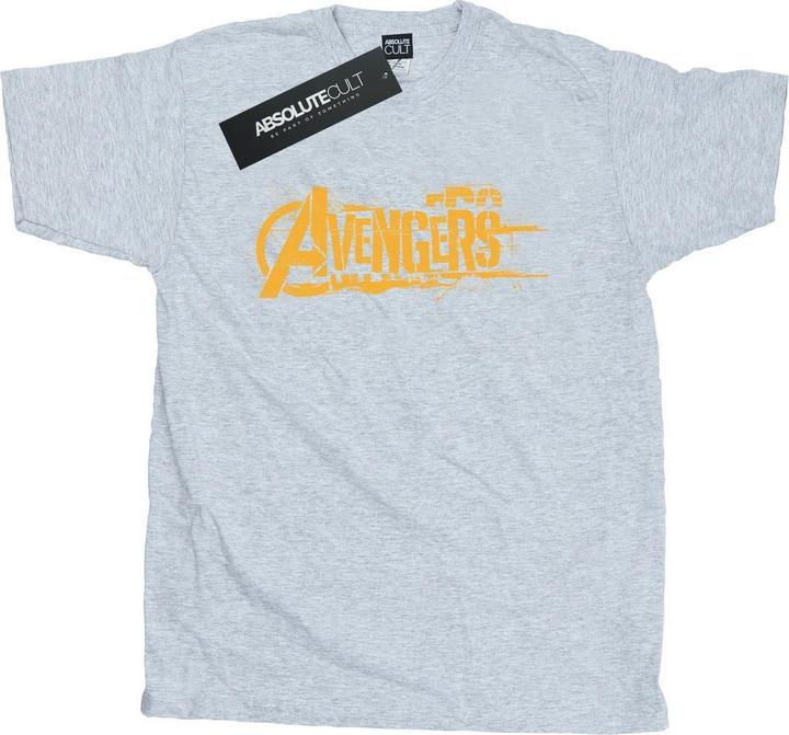 Produktbild Avengers Infinity War Orange Logo TShirt (XL)