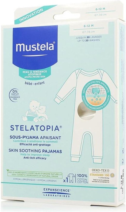 Actual product image Mustela Soothing under pyjamas Stelatopia 6-12 (6, 7, 8, 9, 10, 11, 12)