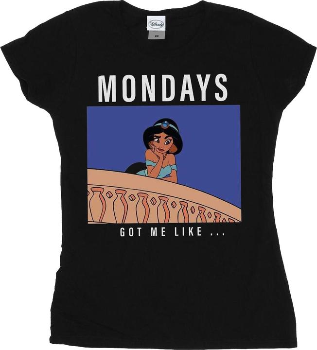 Produktbild Disney Princess Jasmine Mondays Got Me Like TShirt (XXL)