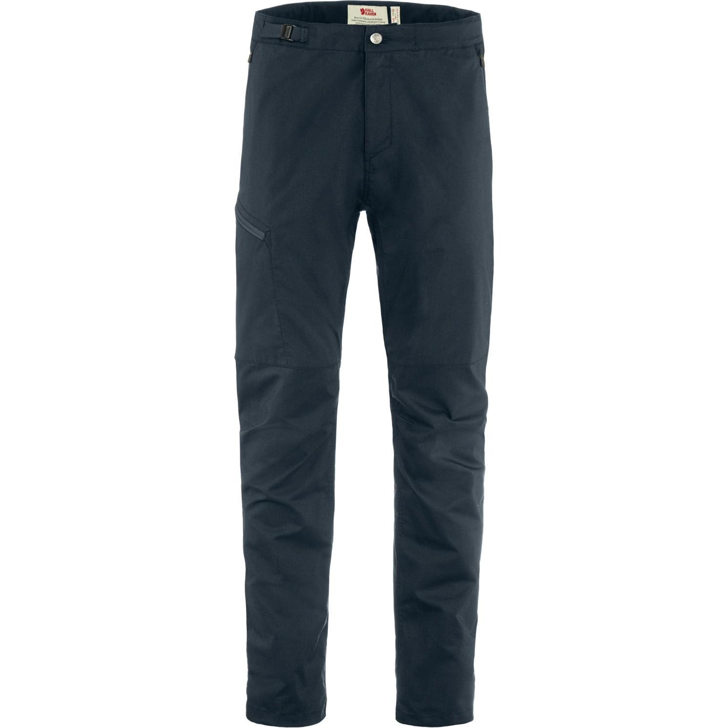 Fjällräven, Herren, Outdoorhose, Abisko Hike Trousers (48), Blau, 48