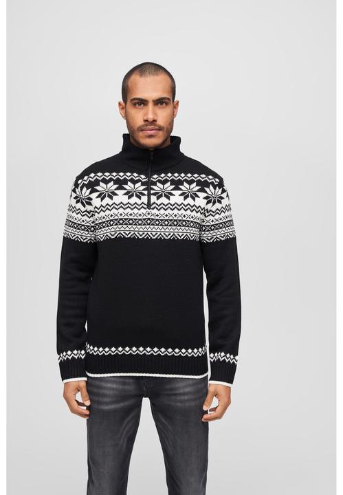Image du produit Brandit Pull en laine norvégien Taille 4XL Couleur Noir (4XL)