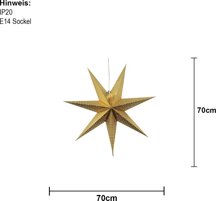 Actual product image Star Trading Paper star Dot