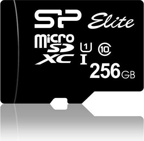 Actual product image Silicon Power elite (256 GB, microSDXC, U1, UHS-I)