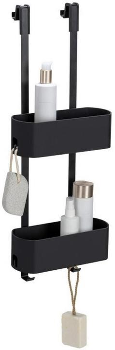 Produktbild Wenko Dusch-Caddy Schwarz/Schwarz matt, Edelstahl (25 x 15.50 x 65 cm)