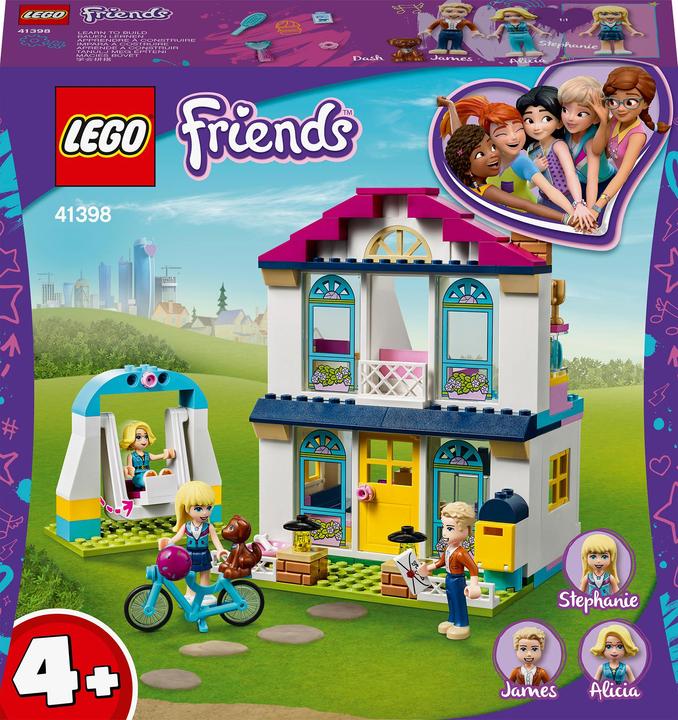 Produktbild LEGO Stephanies Familienhaus (41398, LEGO Friends)