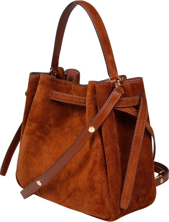 Produktbild Tory Burch romy suede bucket bag, park bench