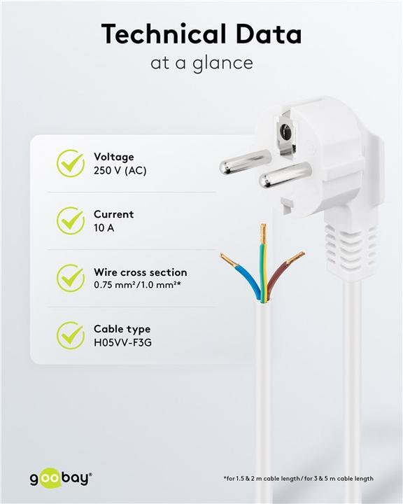 Produktbild Goobay NK 103 W (2 m)