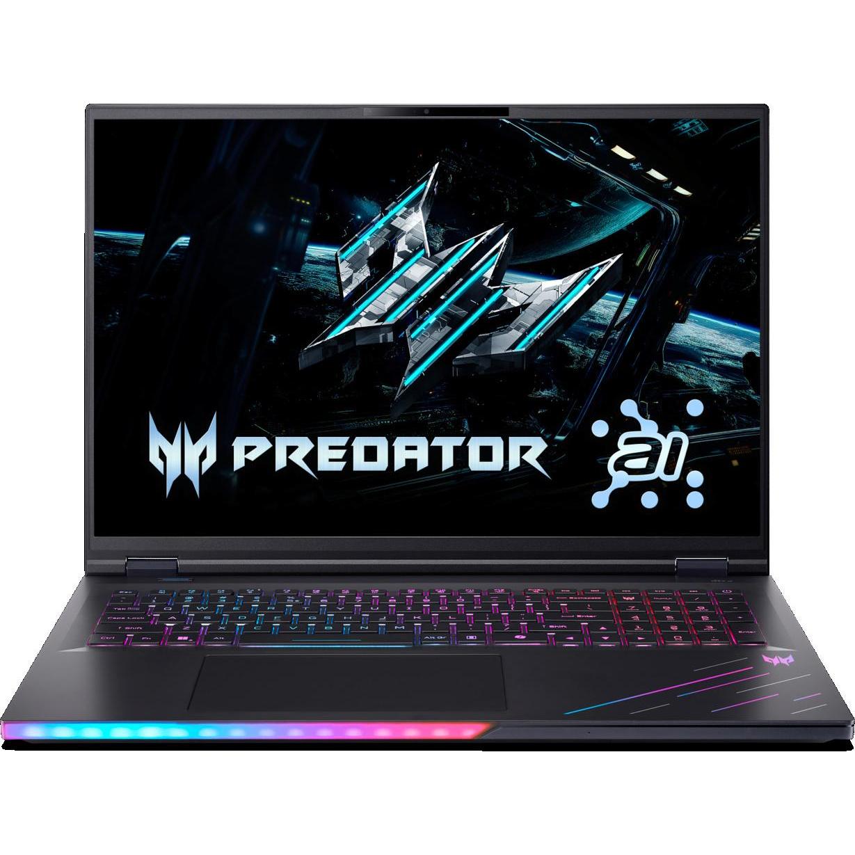 Acer Predator Helios 18 AI, Notebook Ersatzteile, Schwarz