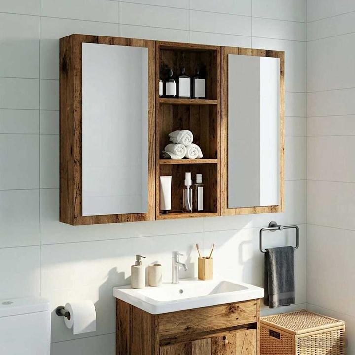 Produktbild vidaXL Badezimmerschrank (30 x 14 x 70 cm)