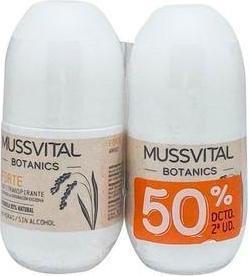 Actual product image Mussvital Botanics Deo Forte 75ml - Pack of 2 (Roll-on, 75 ml)