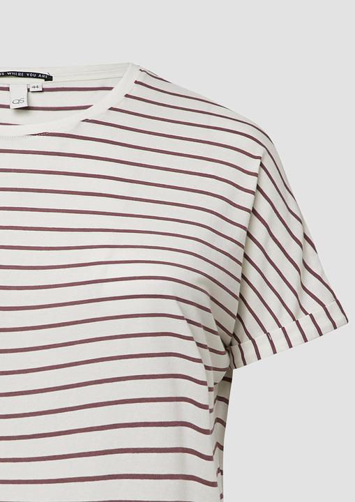 Actual product image S.Oliver T-Shirt Locker geschnittenes T-Shirt aus Modalmix (50)