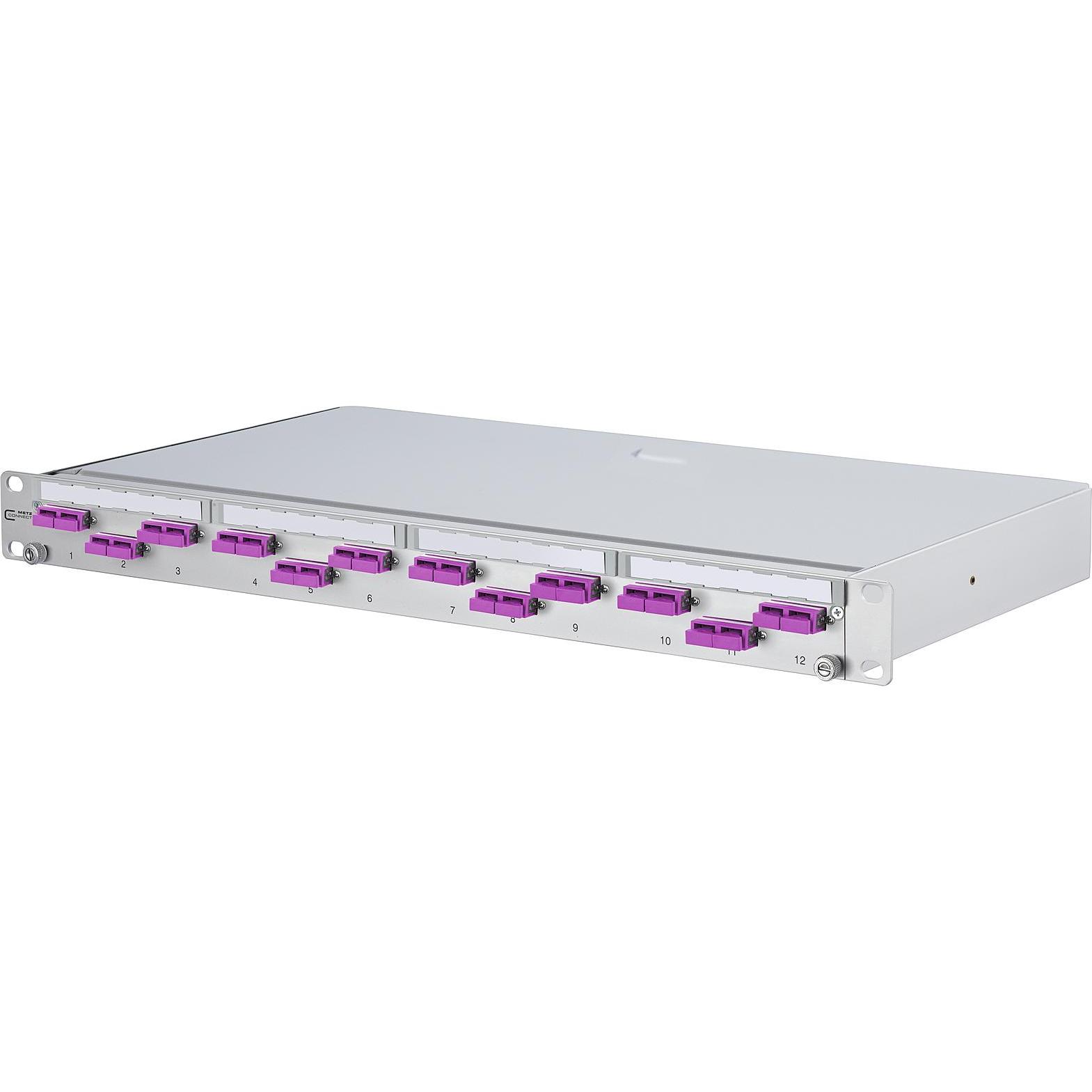 Metz Connect OpDAT 24PA 12xSC-D MM 150227BB12-E, Server Zubehör, Grau