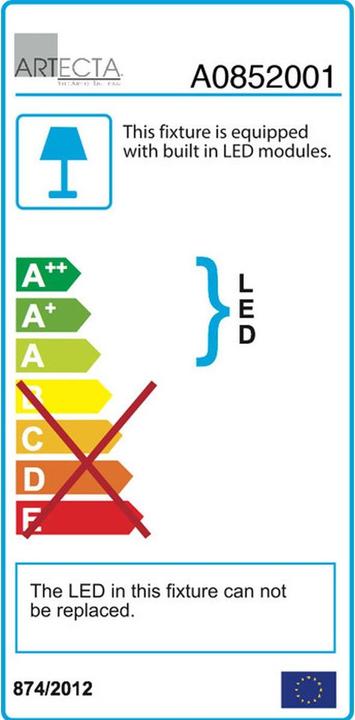 Energie-Label Artecta Havana Ribbon (RGB, 1.50 cm, Indoor)