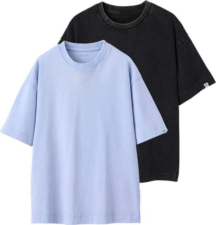 Image du produit Jonen 2er-Pack Kinder T-Shirts Oversized-Form (152)