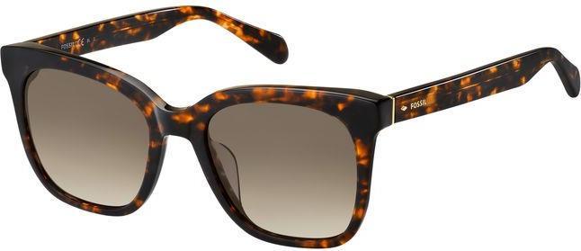 Actual product image Fossil Zonnebril Volwassenen Bruin Volledig omrand