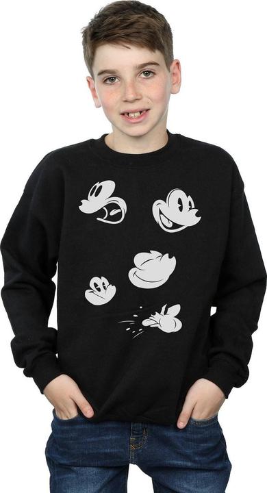 Produktbild Disney Mickey Mouse Faces Sweatshirt Jungen (152, 158)