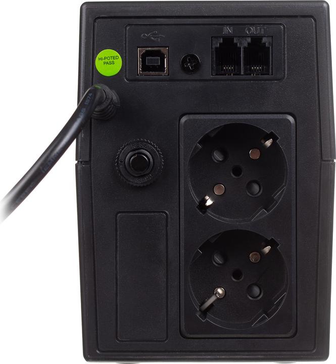 Produktbild Digitus DN-170063-LCD (600 VA, 360 W, Line-Interaktiv USV)