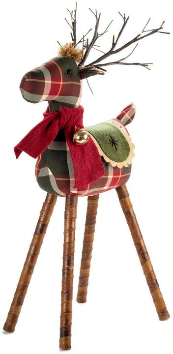 Image du produit STT Figurine LED renne Jeffrey 16 LED, 70 cm