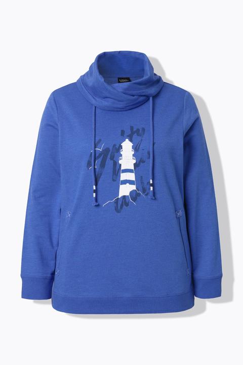 Actual product image Ulla Popken Anchor Graphic Sweatshirt (58)