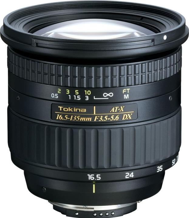 Image du produit Tokina AT-X 16.5-135 IF DX, 16.5-135mm, f/3.5-5.6, Nikon (Nikon F, APS-C / DX)