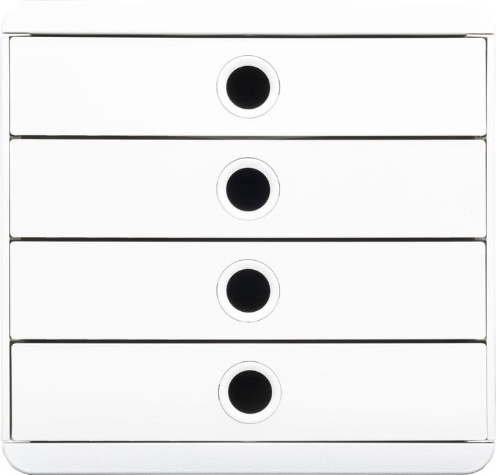 Exacompta Schubladenbox Pop Box, 4 Schubladen, AutentiK (A4)