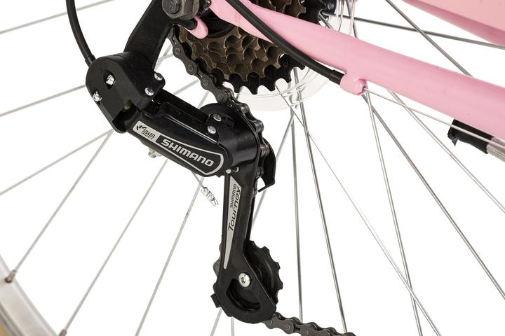 Actual product image Damenfahrrad 28" Toscana Damen Bike Vintage Rosa 6 Gänge RH 48 cm (48 cm)