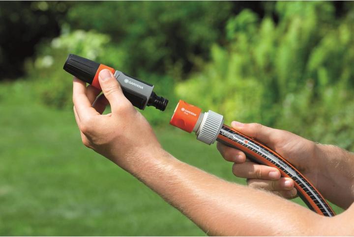 Actual product image Gardena Transition piece with water stop (Transition piece, Water stop, 13 mm)