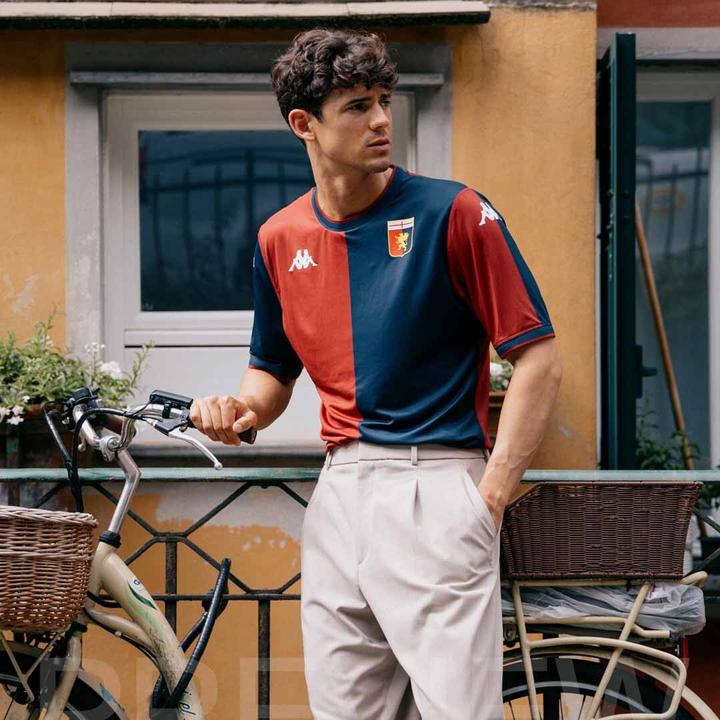 Actual product image Kappa home jerey genoa 2024/25 (S)