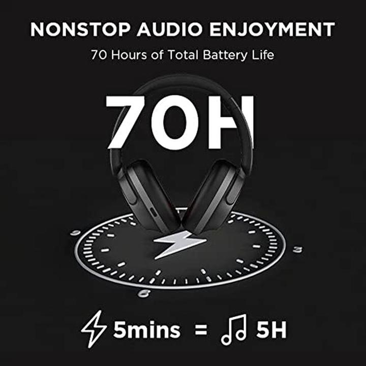 Produktbild 1More SonoFlow (Aktive Geräuschunterdrückung, 50 h, Kabelgebunden, Kabellos)