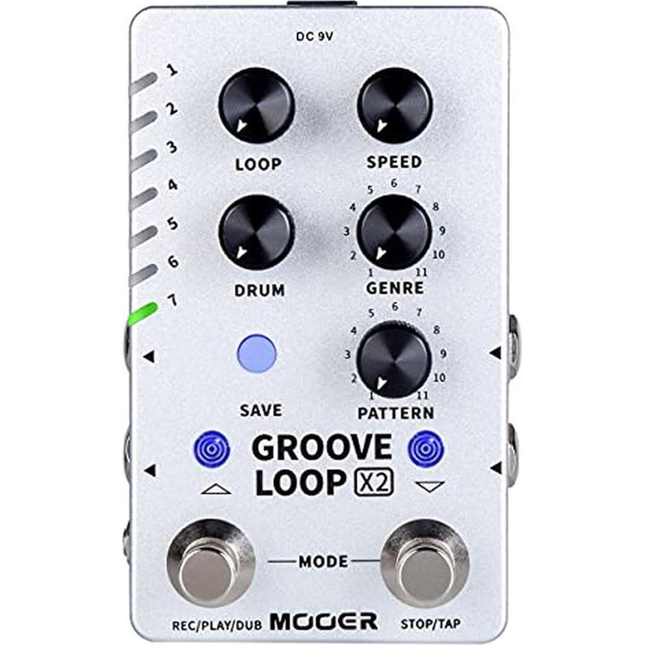 Mooer Groove Loop X2 - Stereo Looper / Drum Machine (M721)
