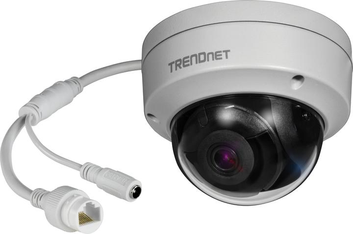 Actual product image Trendnet IPCam 5MP Dome PoE In/Out IR H.265 F1.2 (2944 x 1656 pixels)