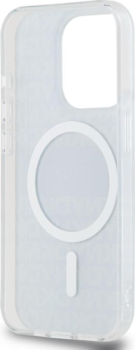 Produktbild DKNY PC/TPU Repeat Pattern Tonal Stripe Magsafe Case for iPhone 15 Pro Black (Apple iPhone 15 Pro)