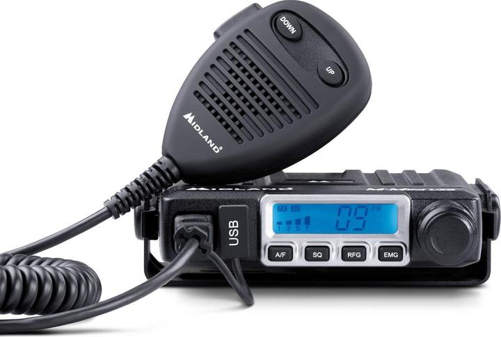 Midland CB GO USB, M-Mini + Antenne LC29