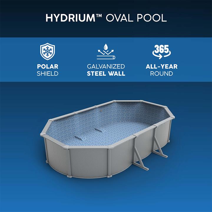 Image du produit Bestway Pool Hydrium Komplett-Set 610 x 366 x 122 cm (610 x 366 x 122 cm)