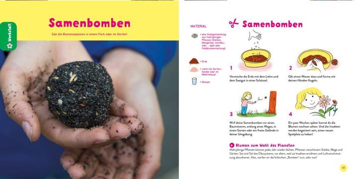 Produktbild Green DIY für Kinder (Deutsch, Bénédicte Bazaille, Bruno Muscat, Charlotte Vannier, Delphine Mach, Didier Bizet, Mareike Weber, 2022)