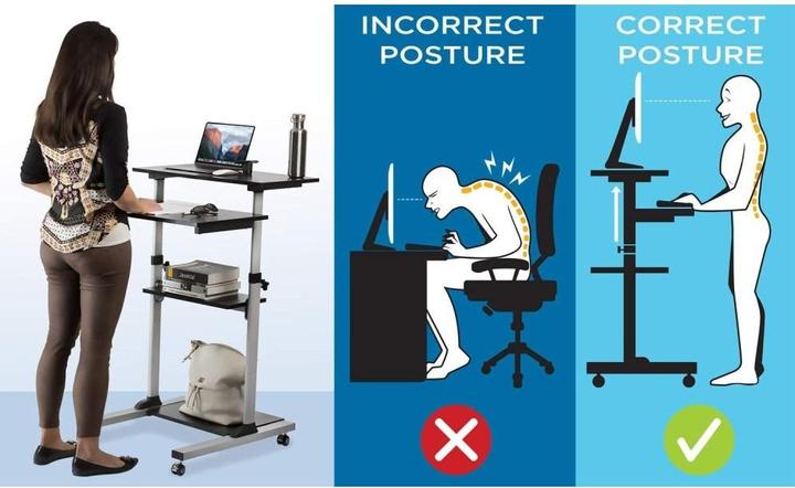 Actual product image Techly Universal Trolley (70 x 40 x 125 cm)